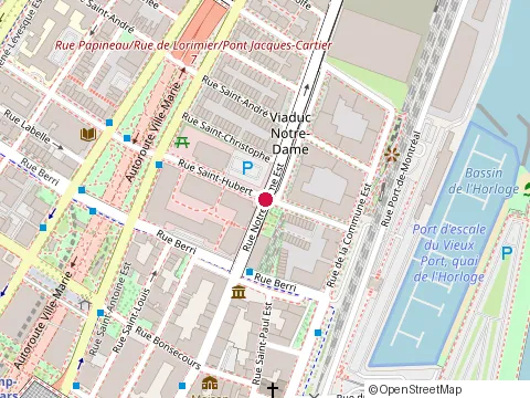 Location of Murray Tardif & Assoc at 651 Rue Notre-Dame O, Montréal
