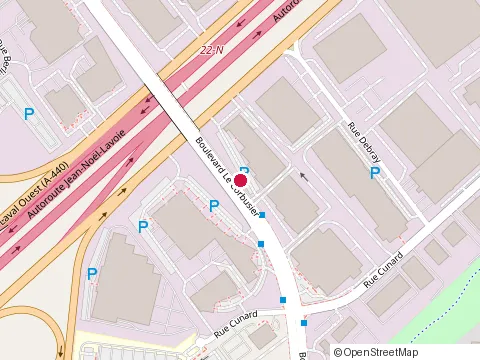 Location of Napa Auto Parts at 2597 Boulevard le Corbusier, Laval