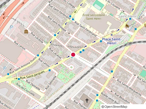 Location of Napa Auto Parts - St-Henri at 4270 Rue Saint-Jacques, Montréal