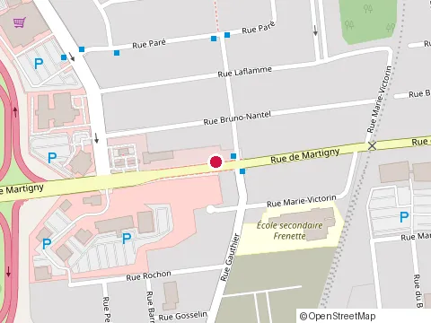 Location of Nickels at 255 Rue de Martigny O, Saint-Jérôme