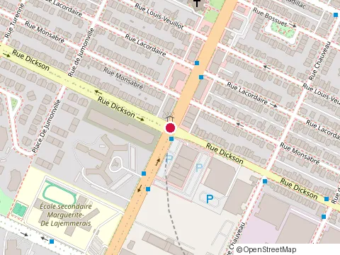 Location of Nickels Deli at 5460 Sherbrooke Rue E, Montréal