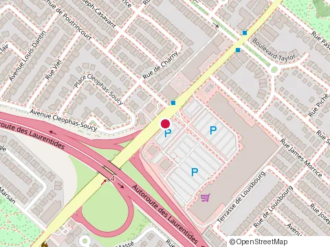 Location of Nouilles Orientales at 2774 Rue de Salaberry, Montréal