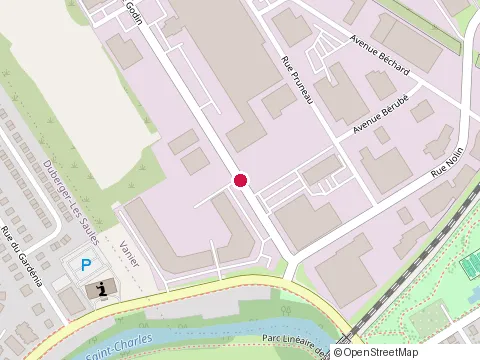 Location of Nutriart Inc at 550 Avenue Godin, Québec