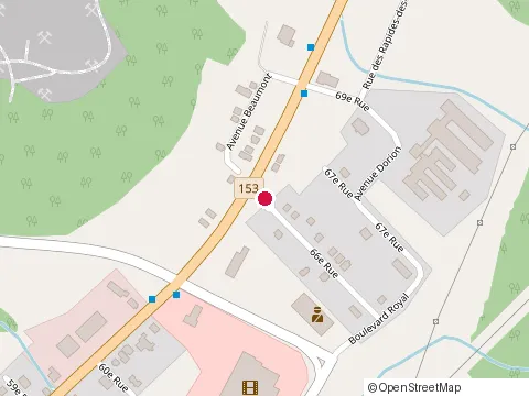 Location of Ogesco Construction Inc at 6500 Bd des Hêtres, Shawinigan
