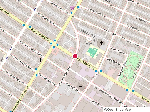 Location of Olympic Linen Supplies Ltd at 2440 Rue des Carrières, Montréal