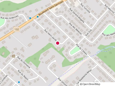 Location of Omega Construction at 221 Rue Henri-Jacob, Rimouski