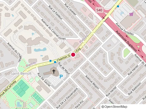 Location of Orthodontiste Québec - Dre Elmaraghy, Québec