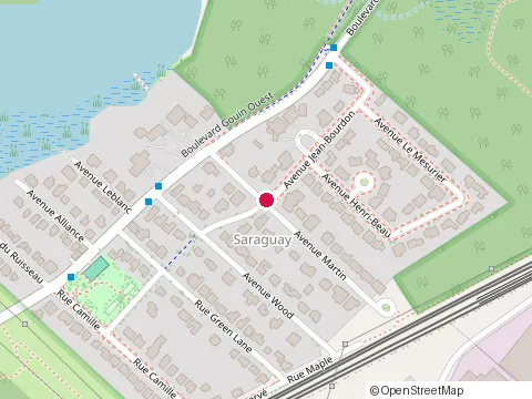 Location of Pama Construction Inc at 12190 avenue Martin, Montréal