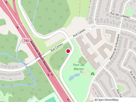 Location of Parquet Québec at 325 Rue du Marais, Québec