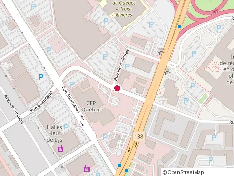 Location of Pavillon Technique at 1925 Rue Monseigneur-Plessis, Québec