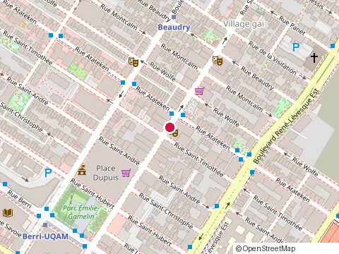Location of Pelcro at 02-113 Ste 200 Saint-Catherine St W 02-113, Montréal