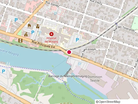 Location of Petits Plats du Laurel et Hardy at 191 Rue Principale E, Magog