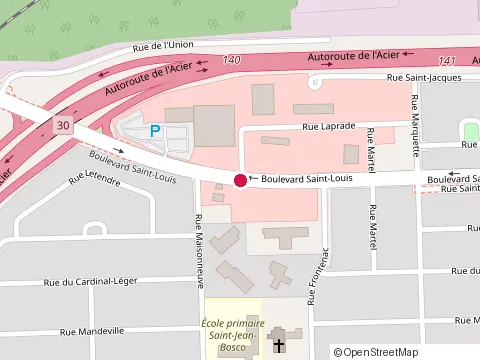 Location of Pincor at 2205 Rue Laprade, Sorel-Tracy