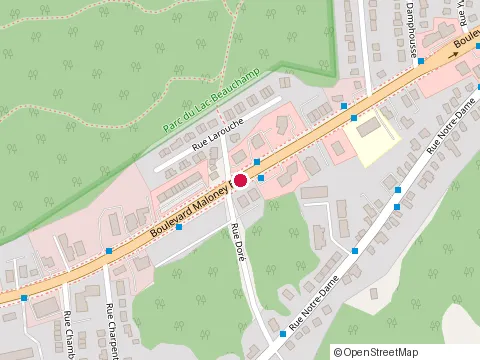 Location of Pizza Hut at 779 Boulevard Maloney Est, Gatineau