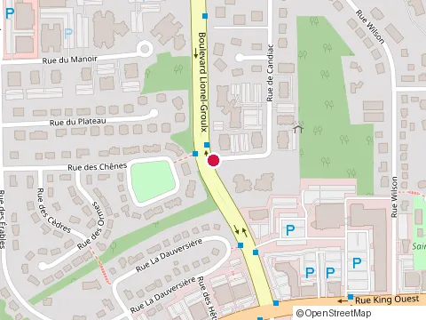 Location of Pizza Hut at 50 boulevard Lionel-Groulx, Sherbrooke