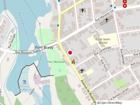 Location of Pizza la Différence (Buckingham) at 556 Ave. de Buckingham, Gatineau