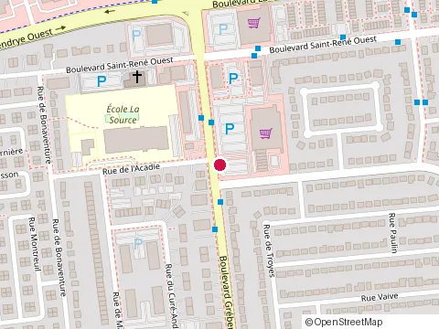 Location of Pizza la Différence (Gatineau Ouest) at 455 Boulevard Gréber, Gatineau