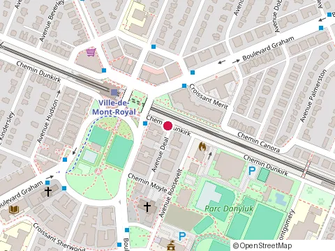 Location of Pizzaiolle at 1275 chemin Dunkirk, Mont-Royal