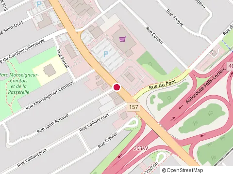 Location of Pizzeria 67 at 610 boulevard Thibeau, Trois-Rivières