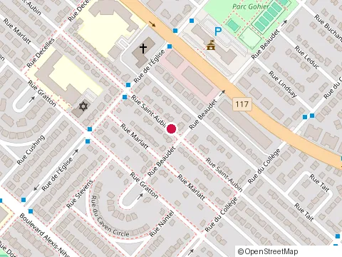 Location of Plps Pools Inc. at 715 Rue Saint-Aubin, Saint-Laurent
