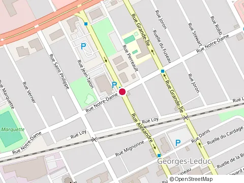 Location of Podiatre du Suroît À Valleyfield at 99 Rue Notre-Dame, Salaberry-de-Valleyfield