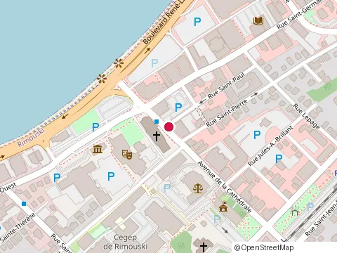 Location of Point Fleuve : Cabinet d'Acupuncture at 5 Rue St Paul #2, Rimouski
