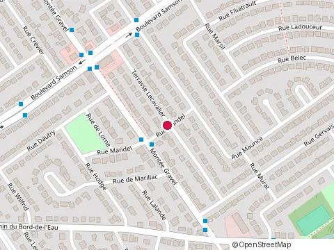 Location of Poitras Daniel Dr at 821 Tsse Lecavalier, Laval