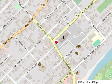 Location of Polyclinique de l'Oreille at 61 Rue Lafontaine, Rivière-du-Loup