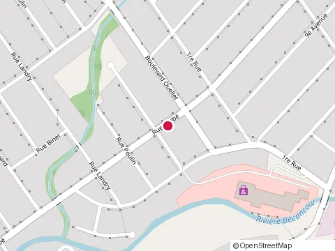 Location of Pomerleau Rejean at 618 avenue Labbe, Thetford Mines