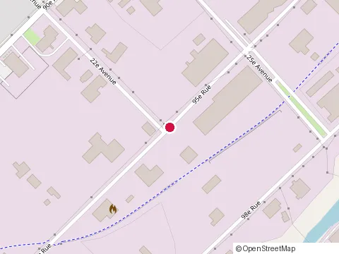 Location of Portes Id Doors at 2355 95E Rue, Saint-Georges
