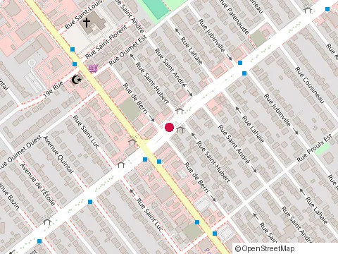 Location of Poutineville Concorde Laval at 19 boulevard de la Concorde E, Laval