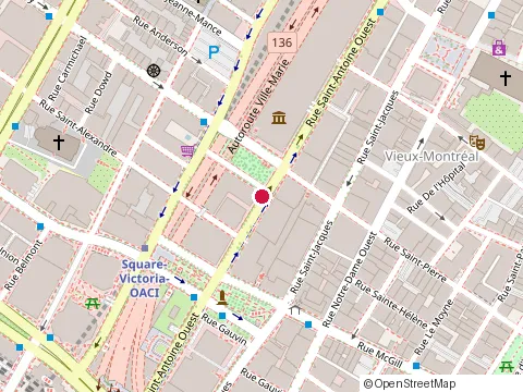 Location of Presima Inc at 1000 place Jean-Paul-Riopelle, Montréal