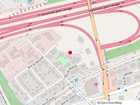 Location of Prévigesst Inc. at 8149 Rue du Mistral, Lévis