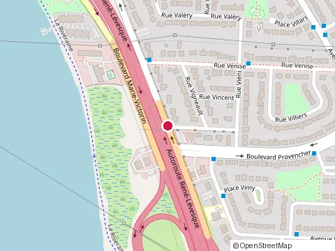 Location of Privamed - Brossard at 5955 Boulevard Marie-Victorin, Brossard