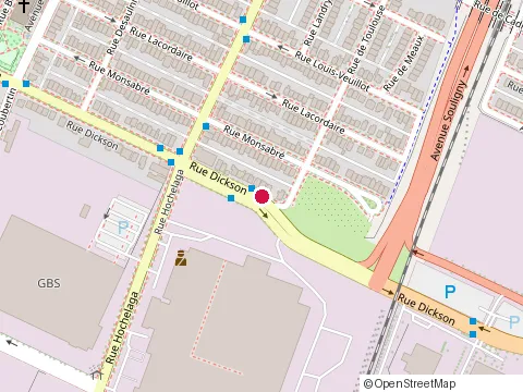 Location of Productions Yves Nicol Inc. at 2350 Rue Dickson, Montréal