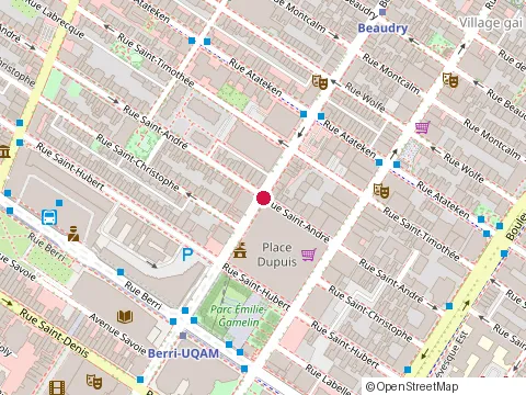 Emplacement de Pub Pijy'S au 855 Boul de Maisonneuve E, Montréal
