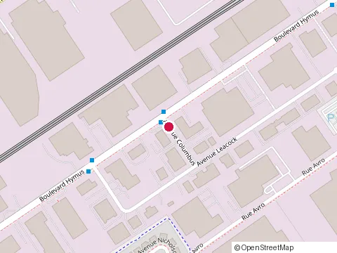 Location of Que-Mar Constrn Ltee at 97 Columbus St, Pointe-Claire