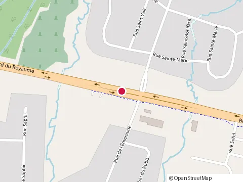 Location of Quesada Burritos & Tacos at 3297 Royaume Blvd, Jonquière