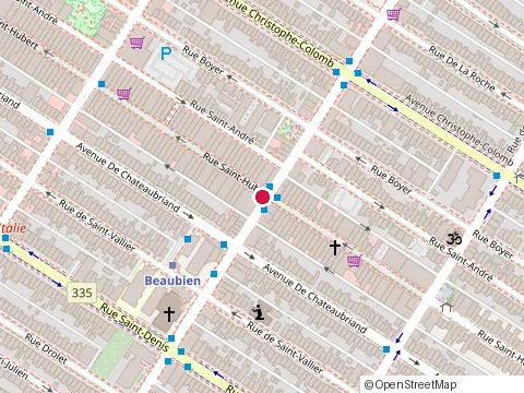 Location of R C I Rénovations at 765 Rue Beaubien E Unit 605, Montréal