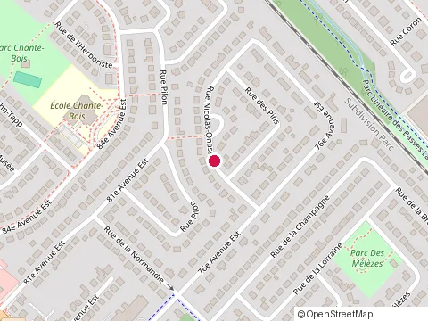 Location of Raphaël U at 104 Rue Émilien Marcoux Suite 300, Blainville