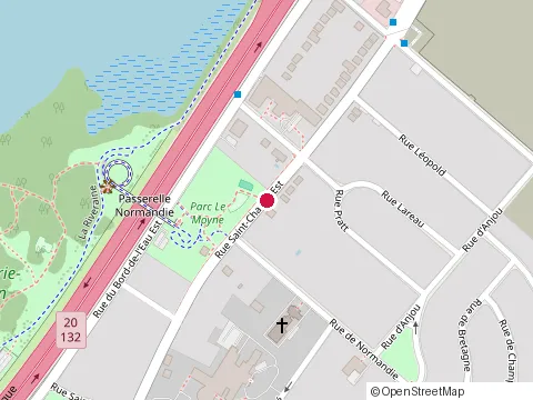 Location of Relais Terrapin at 295 Rue Saint-Charles O, Longueuil