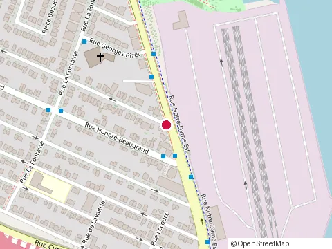 Location of Relais-Monteregie at 1409 Rue de Beaurivage, Montréal