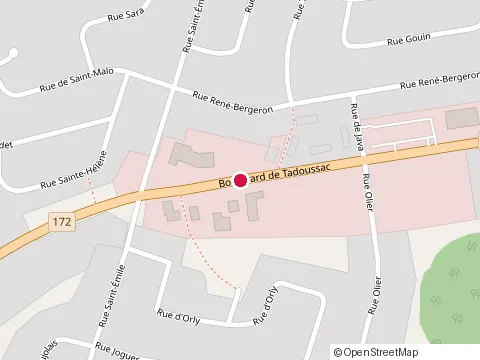 Location of Remac at 1600 Bd de Tadoussac, Chicoutimi