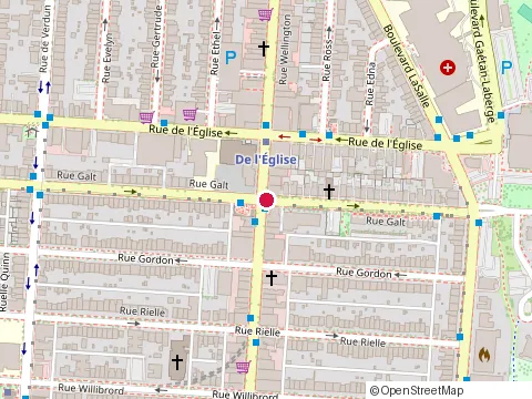 Location of Rentbolt at 227 Galt St Suite 320, Montréal