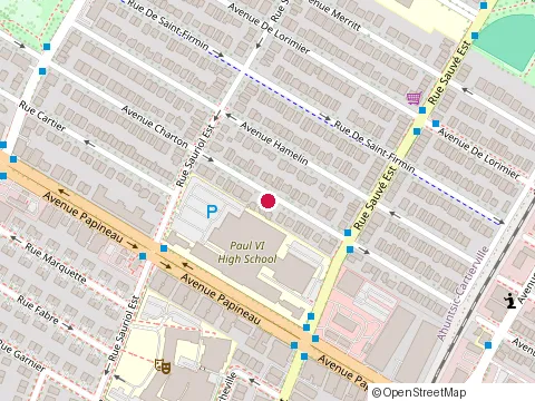 Emplacement de Résidence le Grenier au 10070 avenue Charton, Montréal