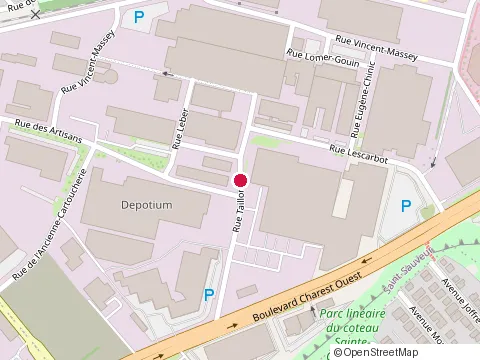 Location of Restaurant Arsenal & Co. at 1195 Rue Taillon, Québec