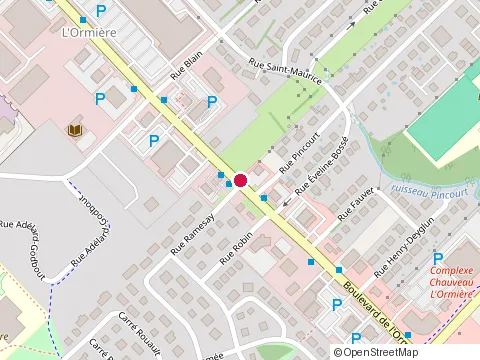 Location of Restaurant Ashton at 9375 boulevard de l'Ormiere, Québec