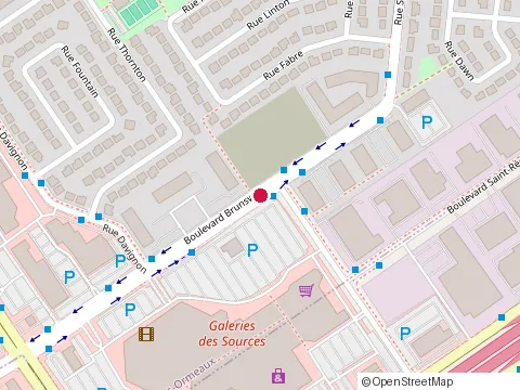 Location of Restaurant Basha (d.d.O) at 3339 Sources Blvd, Dollard-Des-Ormeaux