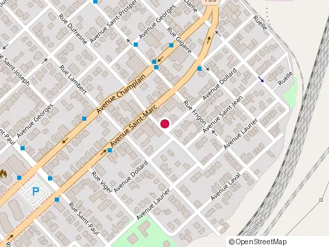 Location of Restaurant Chez Carmen at 2438 avenue Saint-Marc, Shawinigan