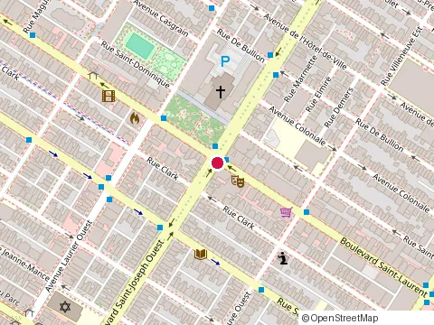 Location of Restaurant Italasia at 4833 boulevard Saint-Laurent, Montréal